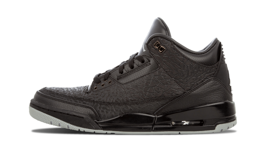 Overkicks - Air Jordan 3 Retro Black Flip (315767-001) - vista lateral