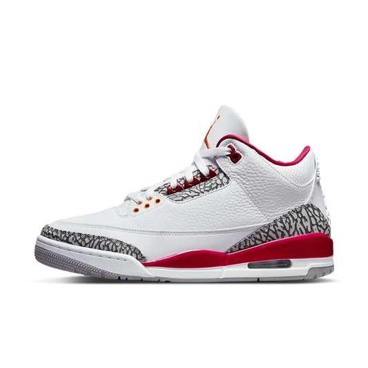 Overkicks - Air Jordan 3 Retro Cardinal Red (CT8532-126) - vista lateral