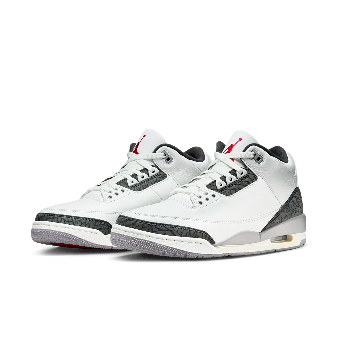 Overkicks - Air Jordan 3 Retro Cement Grey (GS) (DM0967-106) - imagen 2