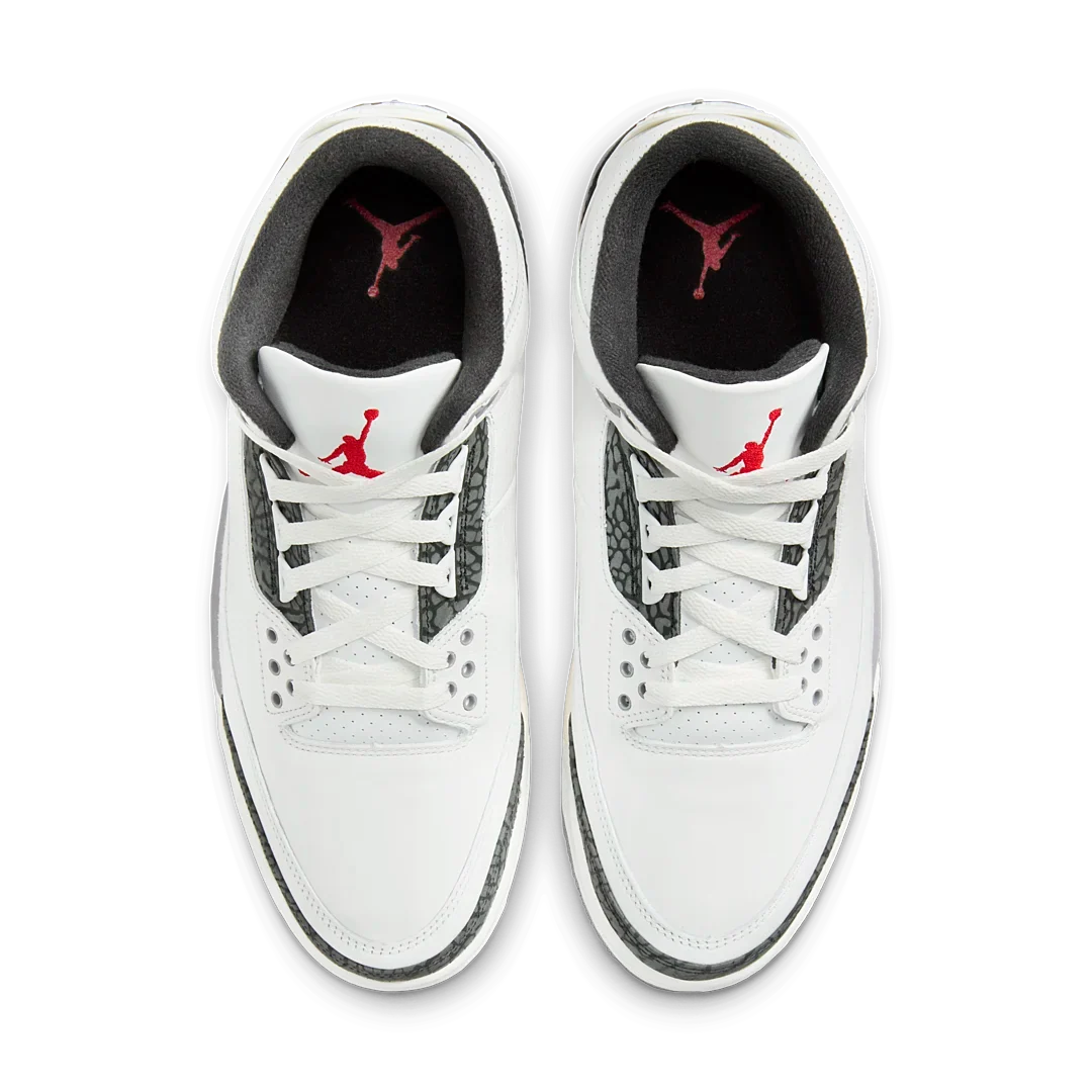 Overkicks - Air Jordan 3 Retro Cement Grey (GS) (DM0967-106) - imagen 3
