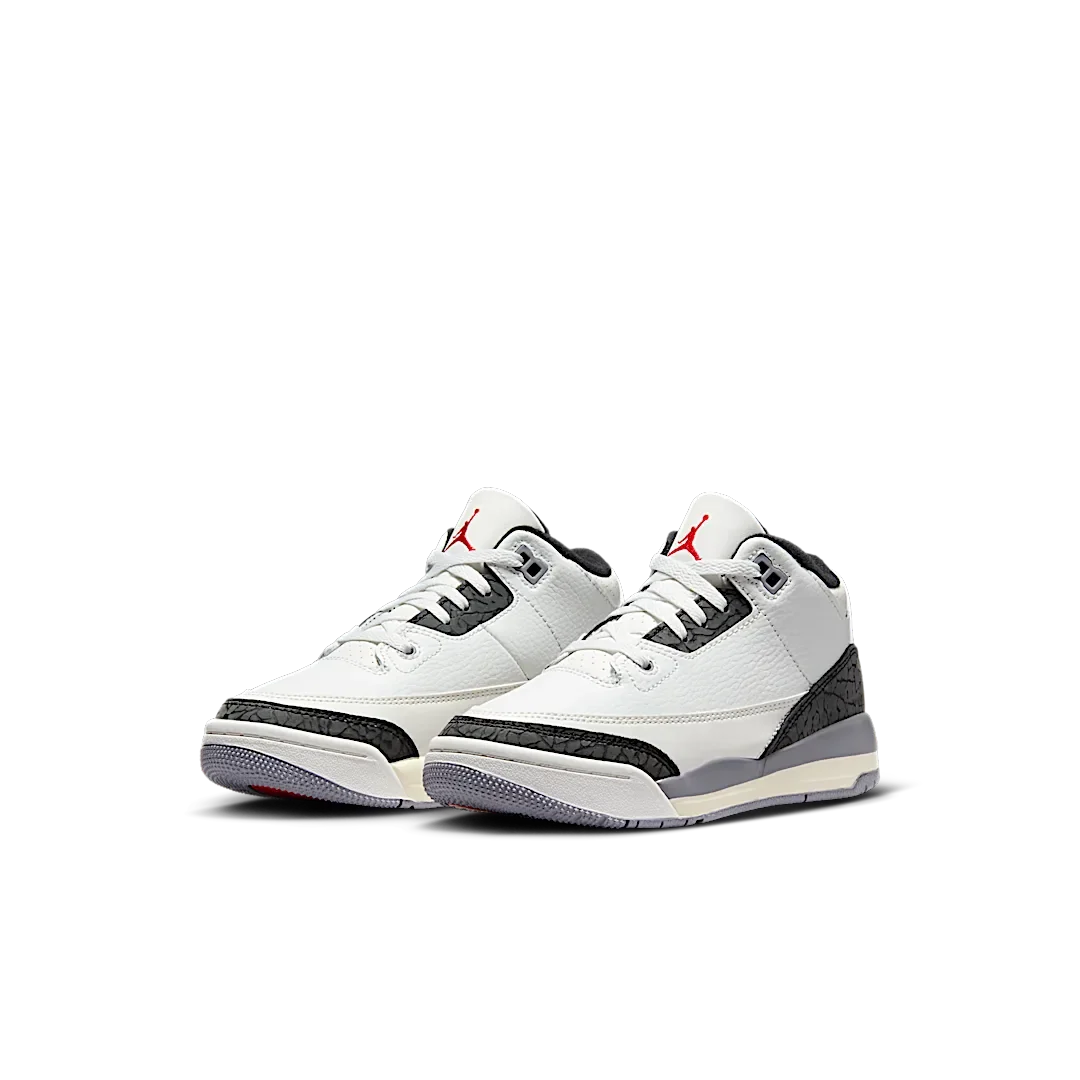 Overkicks - Air Jordan 3 Retro Cement Grey (PS) (DM0966-106) - imagen 2