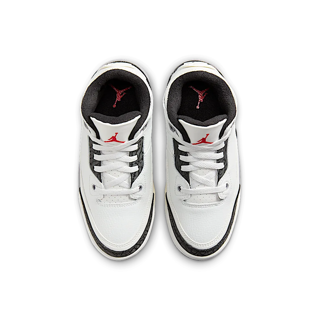 Overkicks - Air Jordan 3 Retro Cement Grey (PS) (DM0966-106) - imagen 3