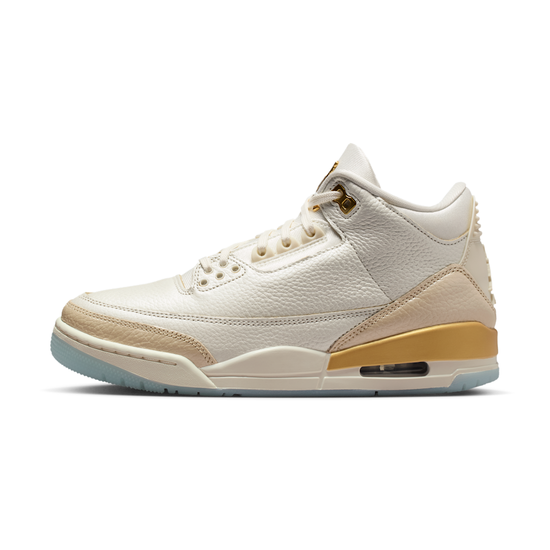 Overkicks - Air Jordan 3 Retro Champagne and Oysters (IB2255-100) - vista lateral