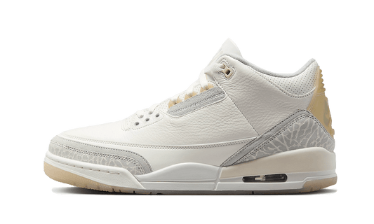Overkicks - Air Jordan 3 Retro Craft Ivory (FJ9479-100) - vista lateral