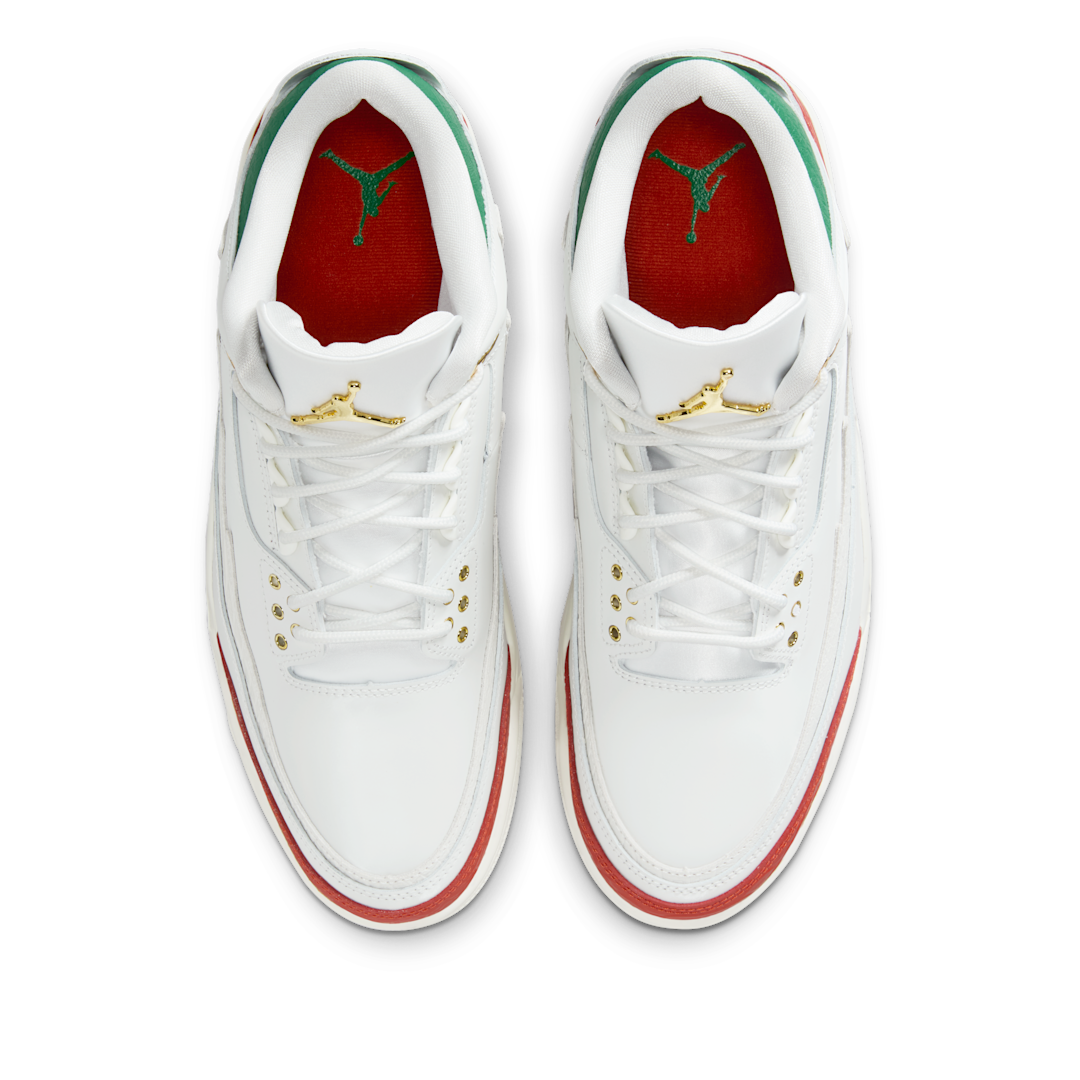 Overkicks - Air Jordan 3 Retro El Vuelo Summit White (IO1752-100) - par completo