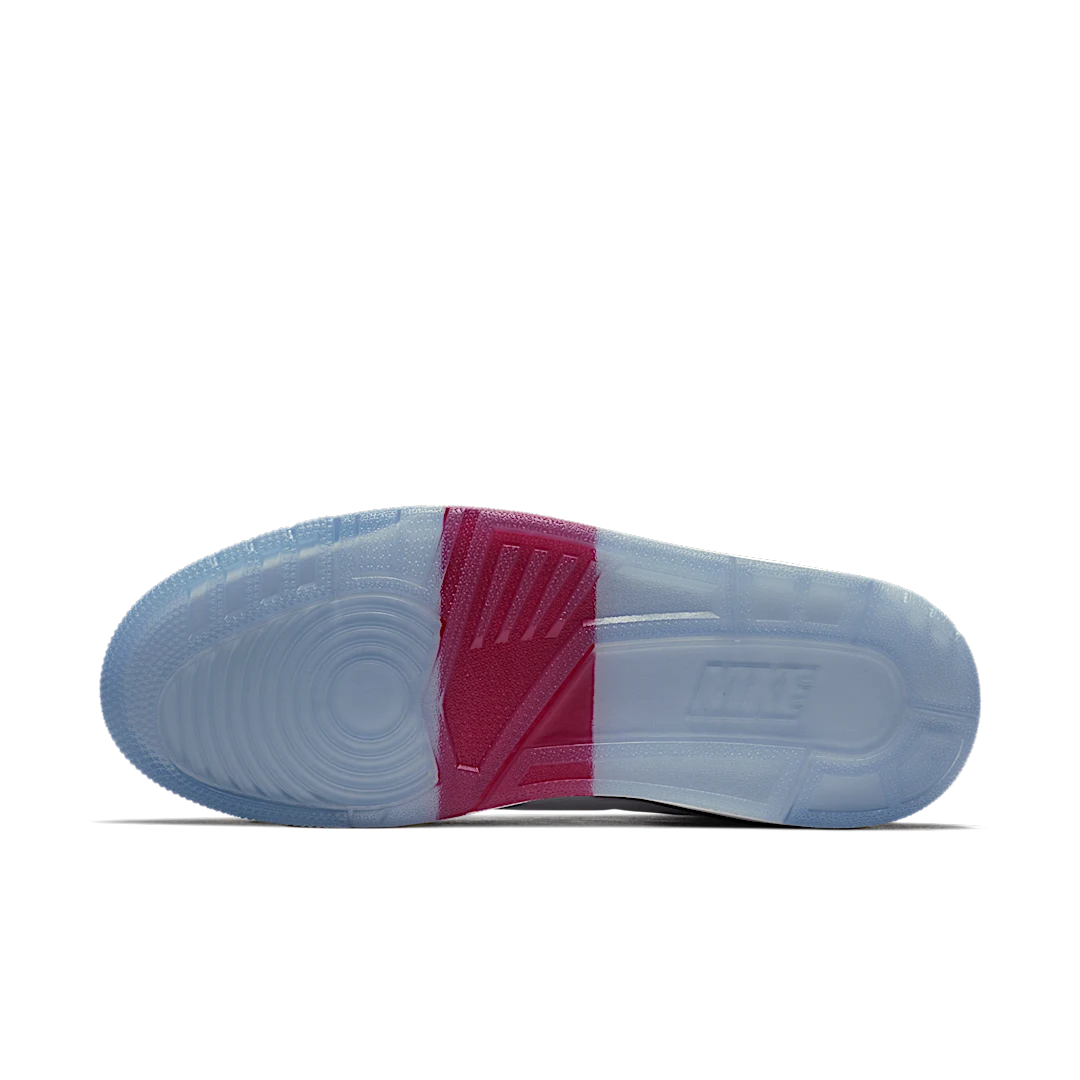 Overkicks - Air Jordan 3 Retro Free Throw Line White Cement (923096-101) - detalle suela