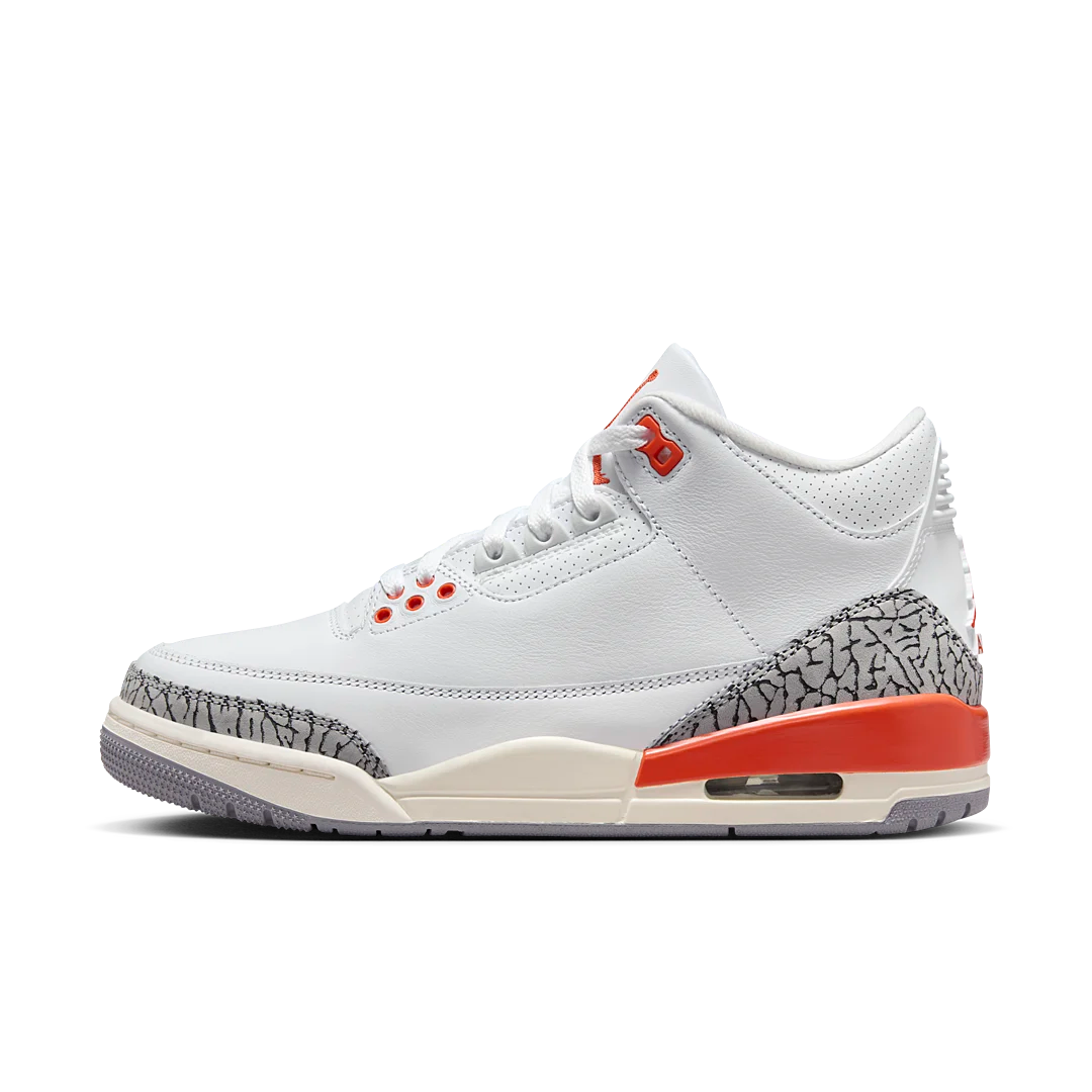 Overkicks - Air Jordan 3 Retro Georgia Peach (CK9246-121) - vista lateral
