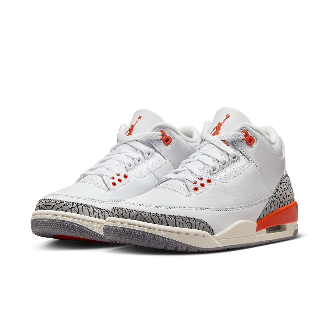 Overkicks - Air Jordan 3 Retro Georgia Peach (CK9246-121) - vista trasera