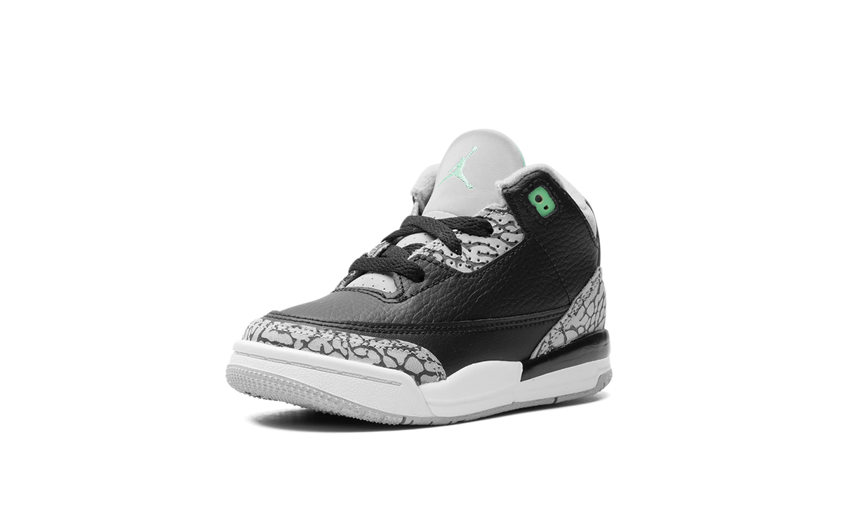 Overkicks - Air Jordan 3 Retro Green Glow (TD) (DM0968-031) - imagen 4