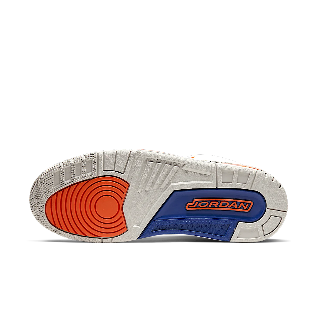 Overkicks - Air Jordan 3 Retro Knicks (136064-148) - detalle suela