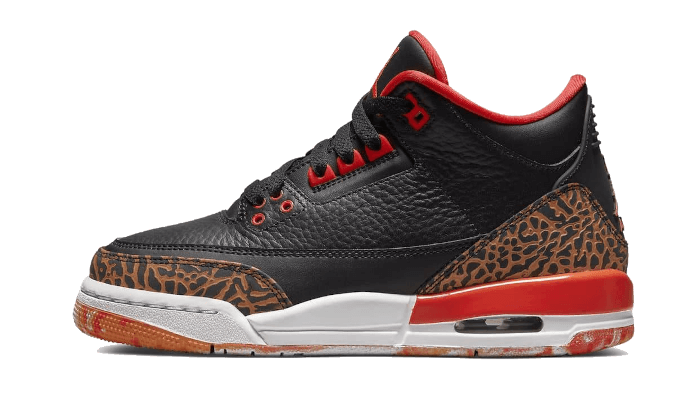 Overkicks - Air Jordan 3 Retro Kumquat (GS) (441140-088) - vista lateral