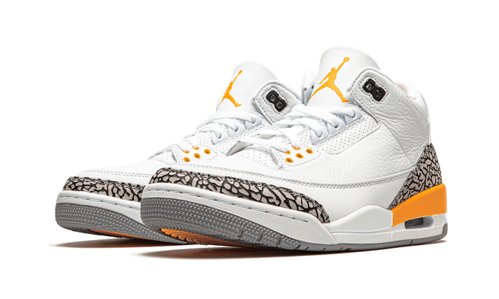 Overkicks - Air Jordan 3 Retro Laser Orange (CK9246-108) - vista trasera