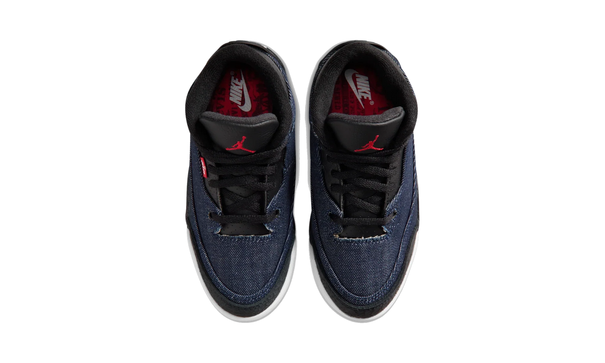 Overkicks - Air Jordan 3 Retro Levi's Indigo (PS) (IQ8058-400) - imagen 5