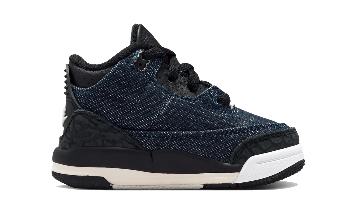 Overkicks - Air Jordan 3 Retro Levi's Indigo (TD) (IQ8059-400) - imagen 4