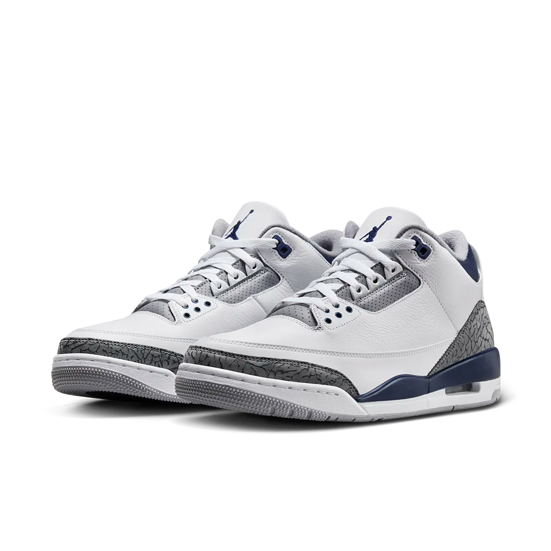 Overkicks - Air Jordan 3 Retro Midnight Navy (CT8532-140) - vista trasera