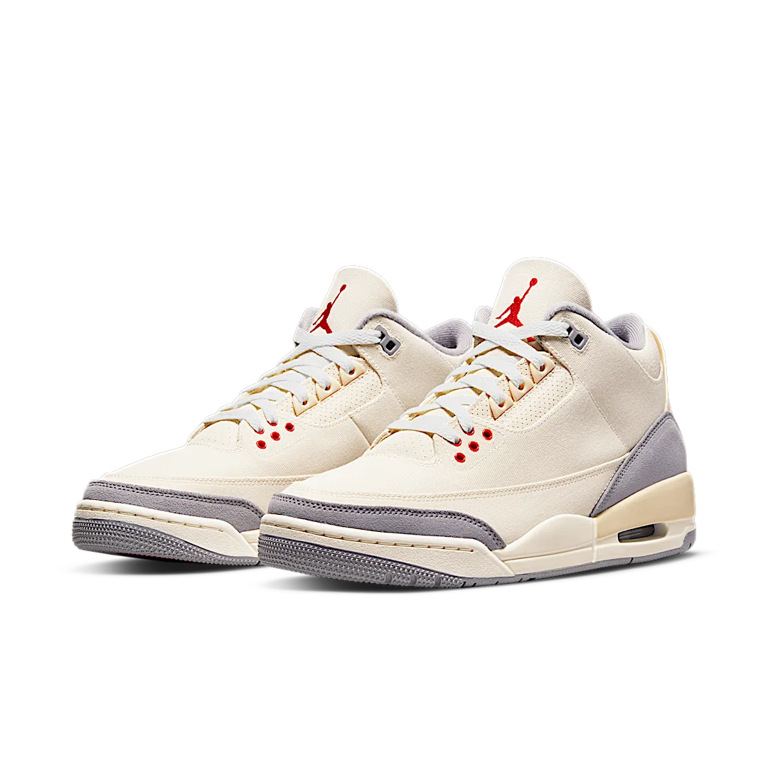 Overkicks - Air Jordan 3 Retro Muslin (DH7139-100) - vista trasera