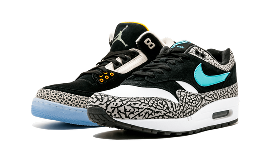 Overkicks - Air Jordan 3 Retro & Nike Air Max 1 atmos Pack (923098-900) - vista lateral