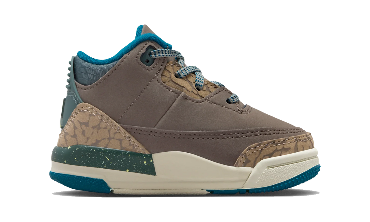 Overkicks - Air Jordan 3 Retro Olive Grey (TD) (IB7065-001) - imagen 4
