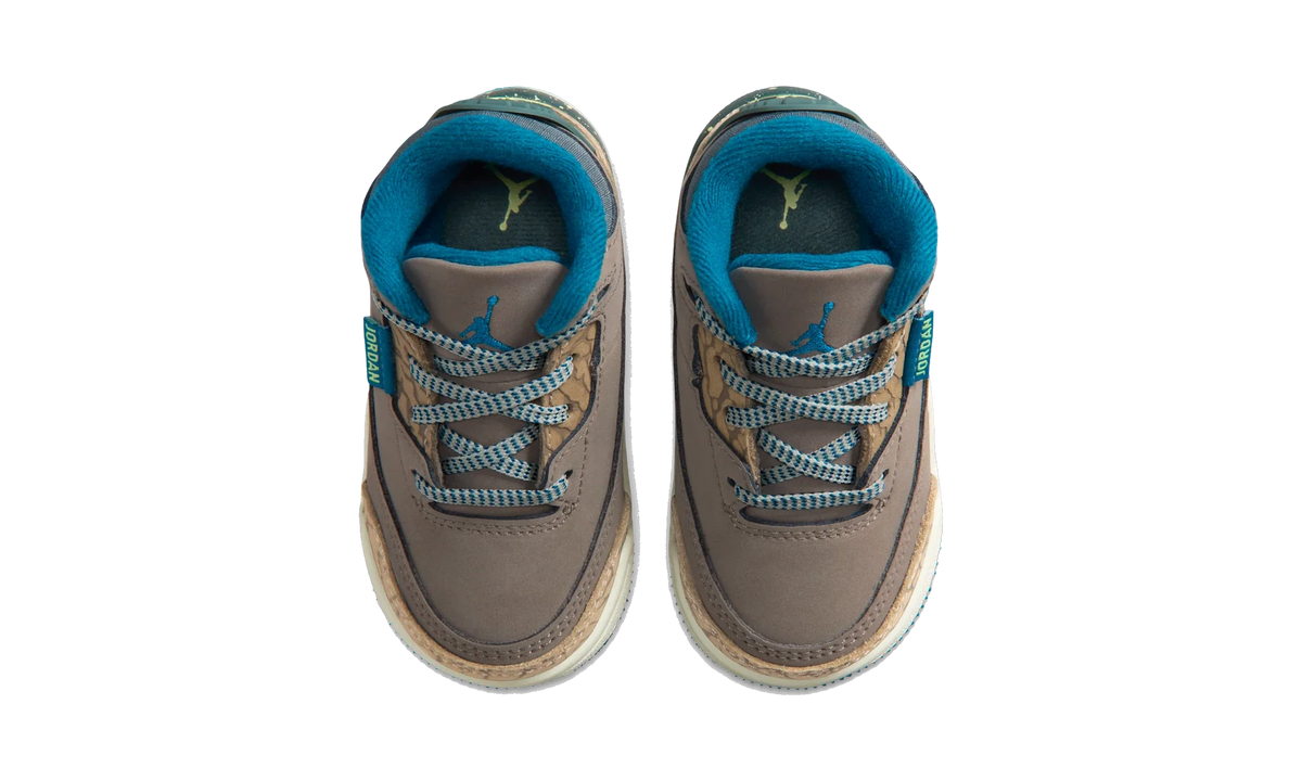 Overkicks - Air Jordan 3 Retro Olive Grey (TD) (IB7065-001) - imagen 5