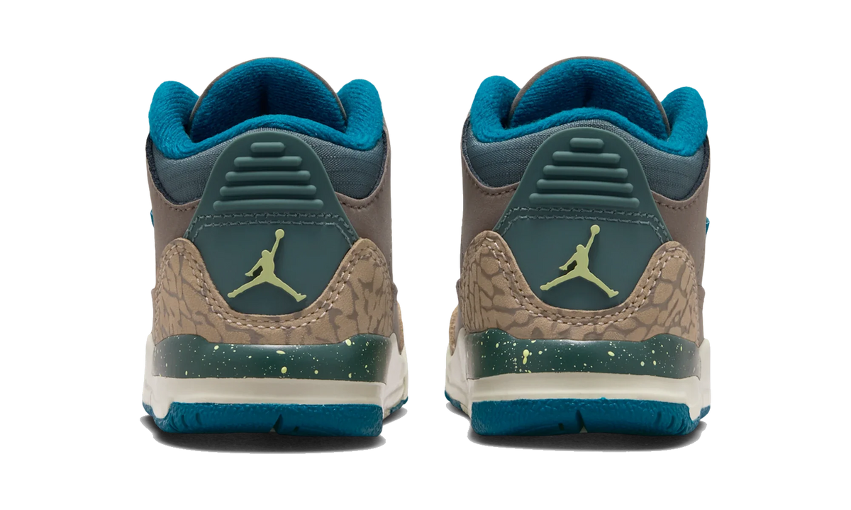 Overkicks - Air Jordan 3 Retro Olive Grey (TD) (IB7065-001) - imagen 6