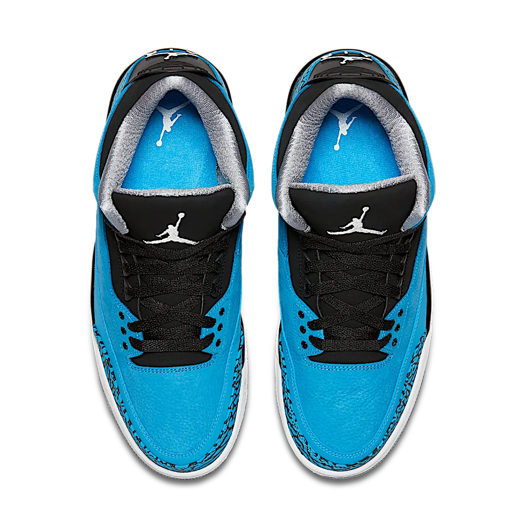 Overkicks - Air Jordan 3 Retro Powder Blue (136064-406) - par completo