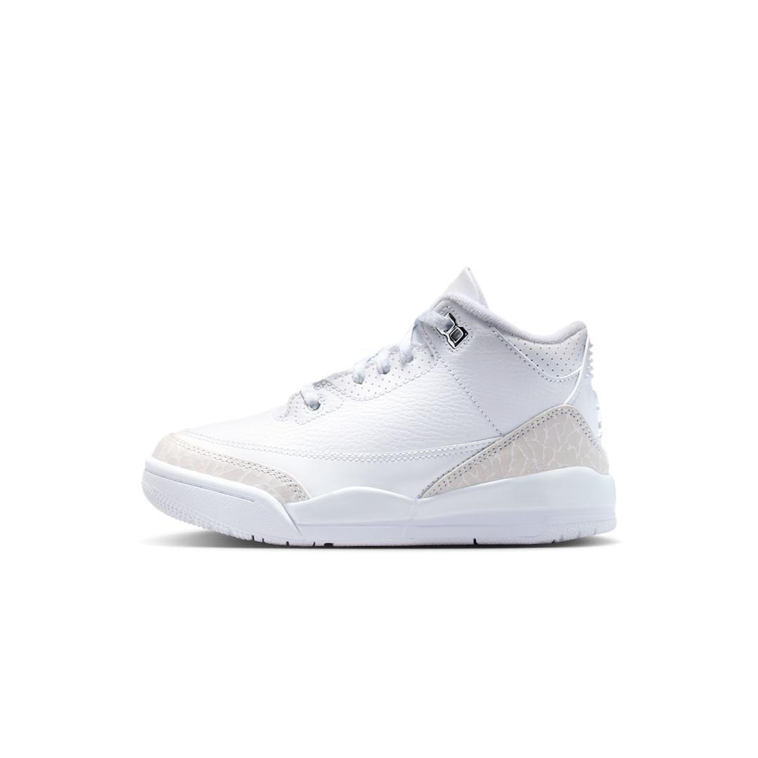 Overkicks - Air Jordan 3 Retro Pure Money (2025) (PS) (DM0966-111) - vista lateral