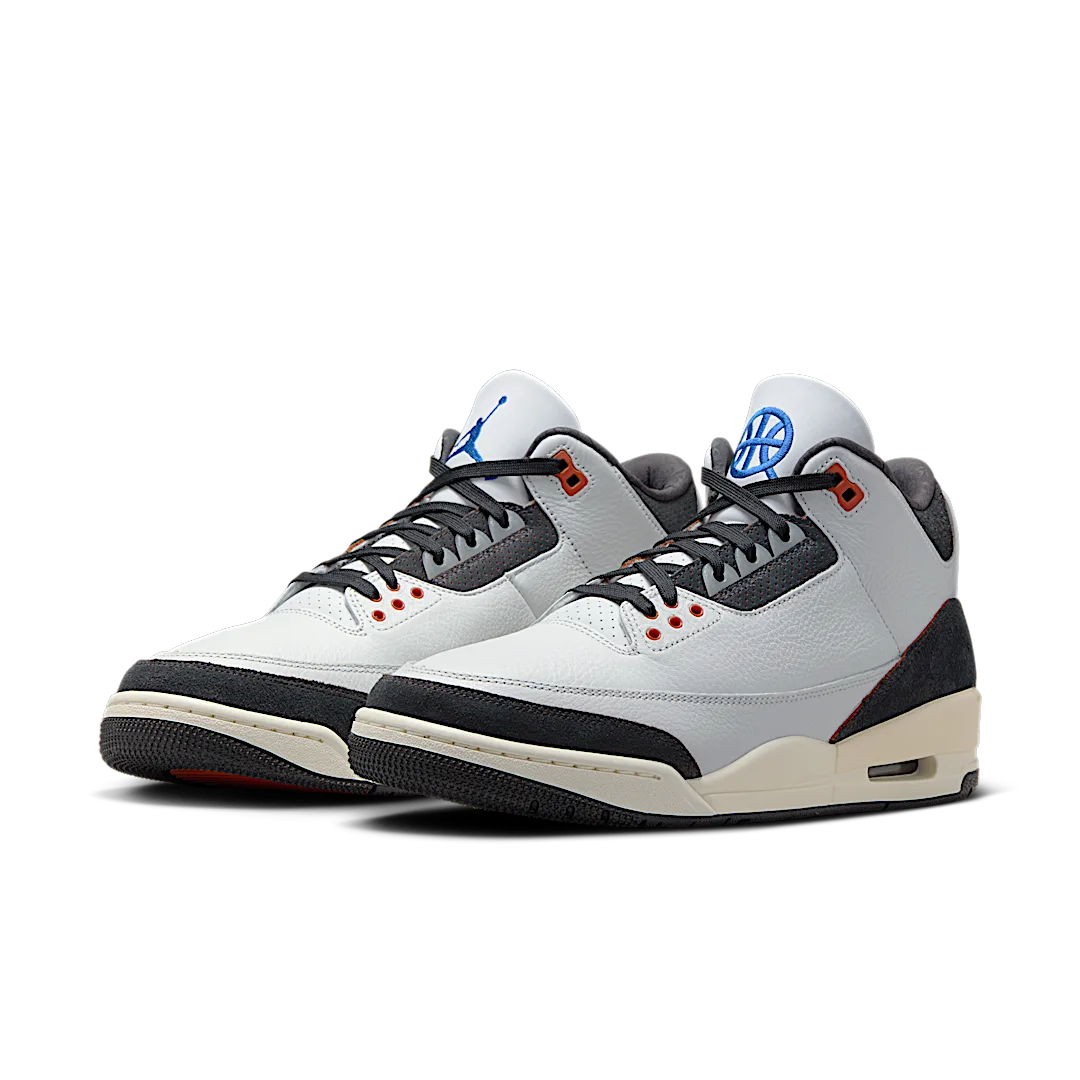 Overkicks - Air Jordan 3 Retro Quai 54 (2024) (FZ5649-100) - vista trasera