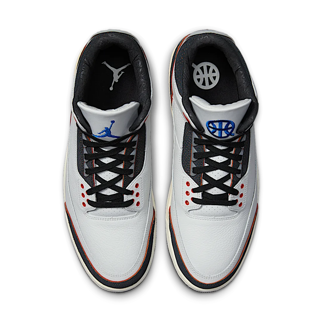 Overkicks - Air Jordan 3 Retro Quai 54 (2024) (FZ5649-100) - par completo