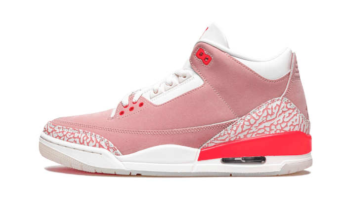 Overkicks - Air Jordan 3 Retro Rust Pink (CK9246-600) - vista lateral