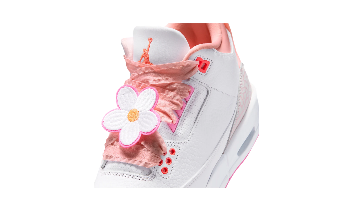 Overkicks - Air Jordan 3 Retro Spring Flowers (II0599-600) - detalle lateral interior