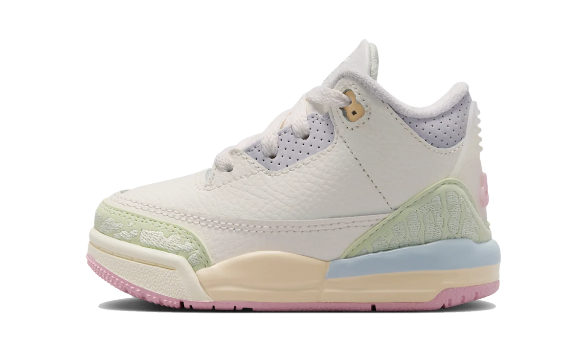 Overkicks - Air Jordan 3 Retro Spring Is In The Air (TD) (IF4756-100) - vista lateral