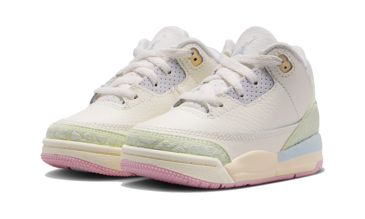 Overkicks - Air Jordan 3 Retro Spring Is In The Air (TD) (IF4756-100) - imagen 2