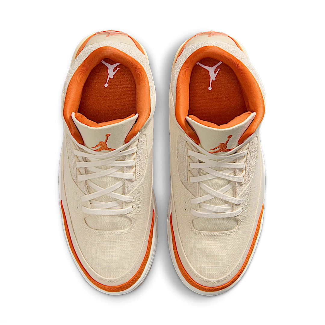 Overkicks - Air Jordan 3 Retro TEX Starfish (IH7694-200) - par completo