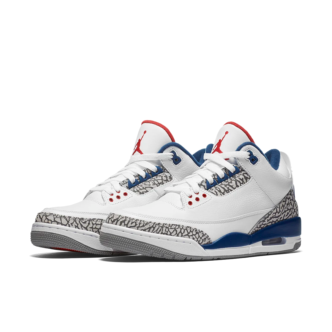 Overkicks - Air Jordan 3 Retro True Blue (2016) (854262-106) - vista trasera