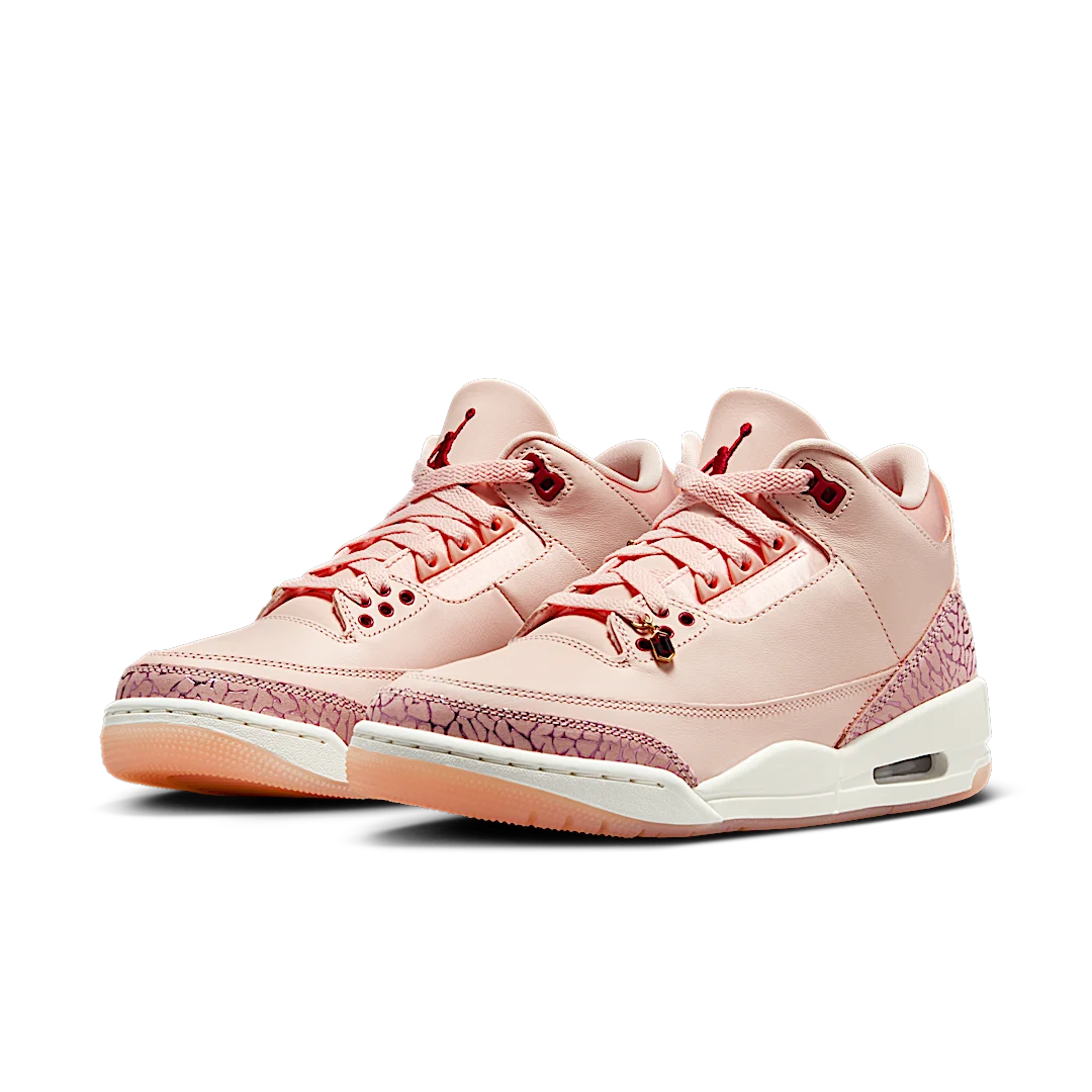 Overkicks - Air Jordan 3 Retro Valentines Day Treat Yourself (2025) (HJ0178-600) - vista trasera