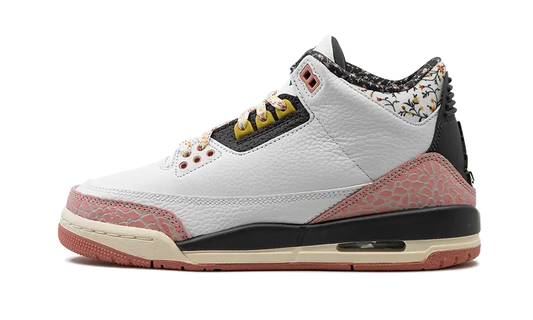 Overkicks - Air Jordan 3 Retro Vintage Floral (441140-100) - vista lateral
