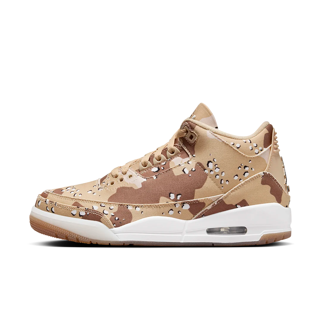 Overkicks - Air Jordan 3 Retro WNBA Desert Camo (HM4301-200) - vista lateral