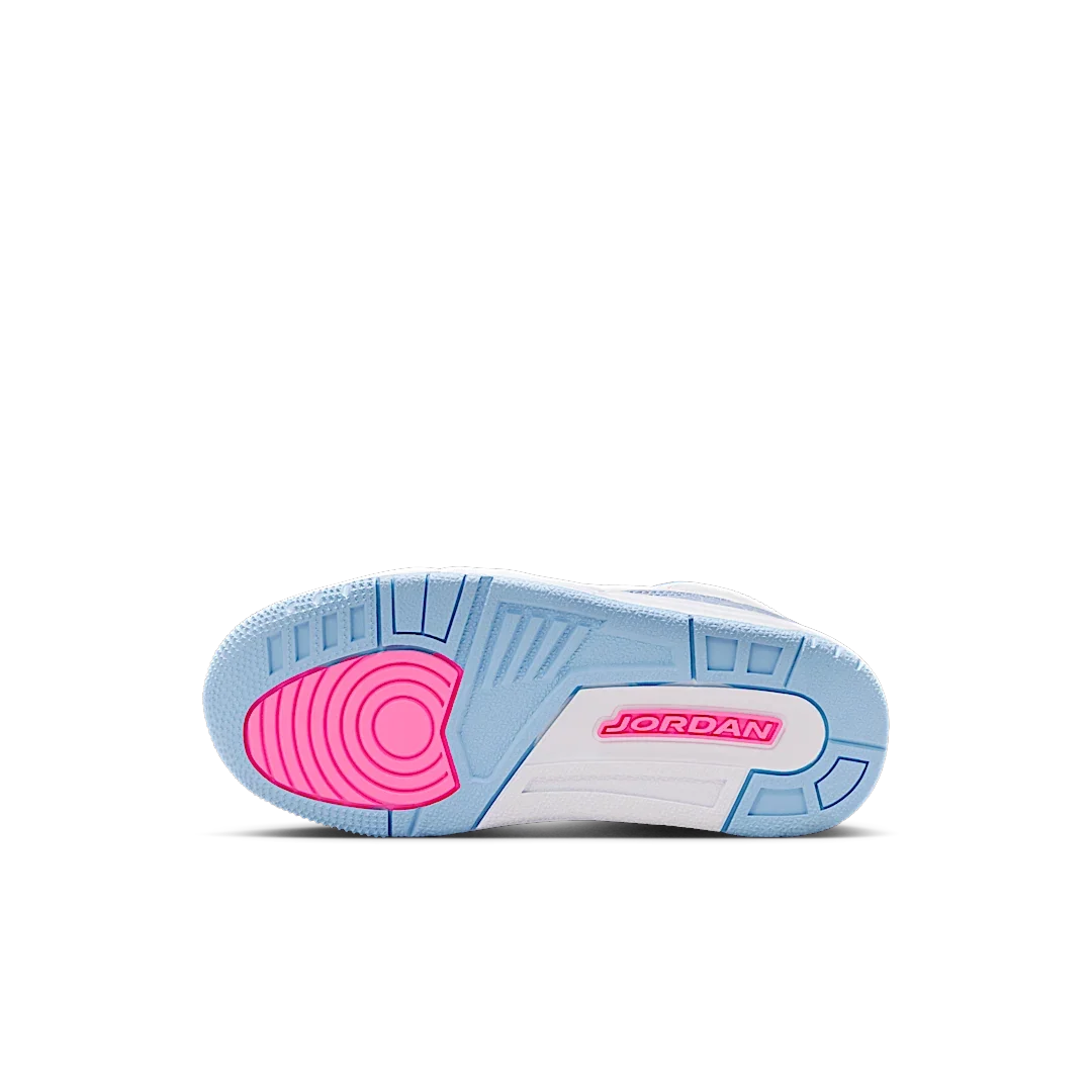 Overkicks - Air Jordan 3 Retro White Cobalt Bliss (PS) (HQ0783-101) - imagen 4