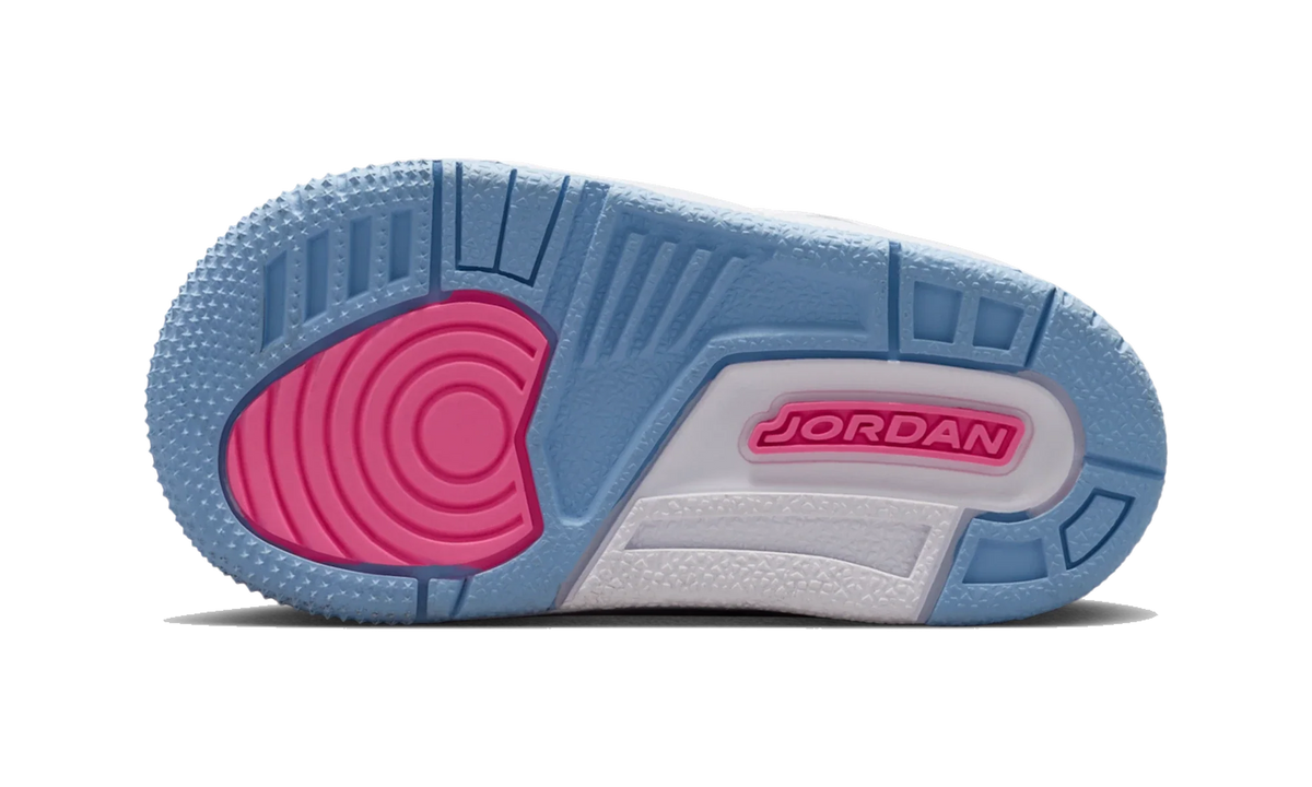 Overkicks - Air Jordan 3 Retro White Cobalt Bliss (TD) (HQ0782-101) - imagen 3