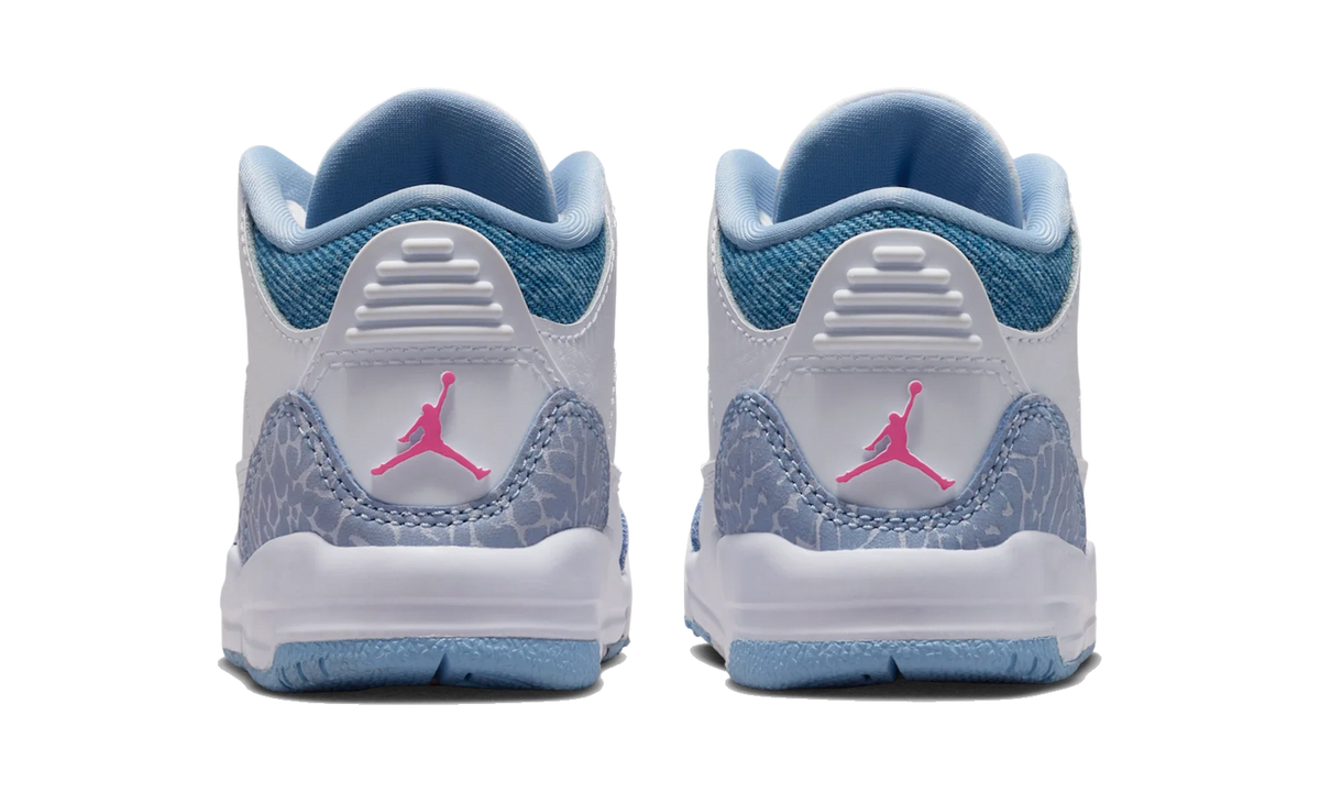 Overkicks - Air Jordan 3 Retro White Cobalt Bliss (TD) (HQ0782-101) - imagen 6