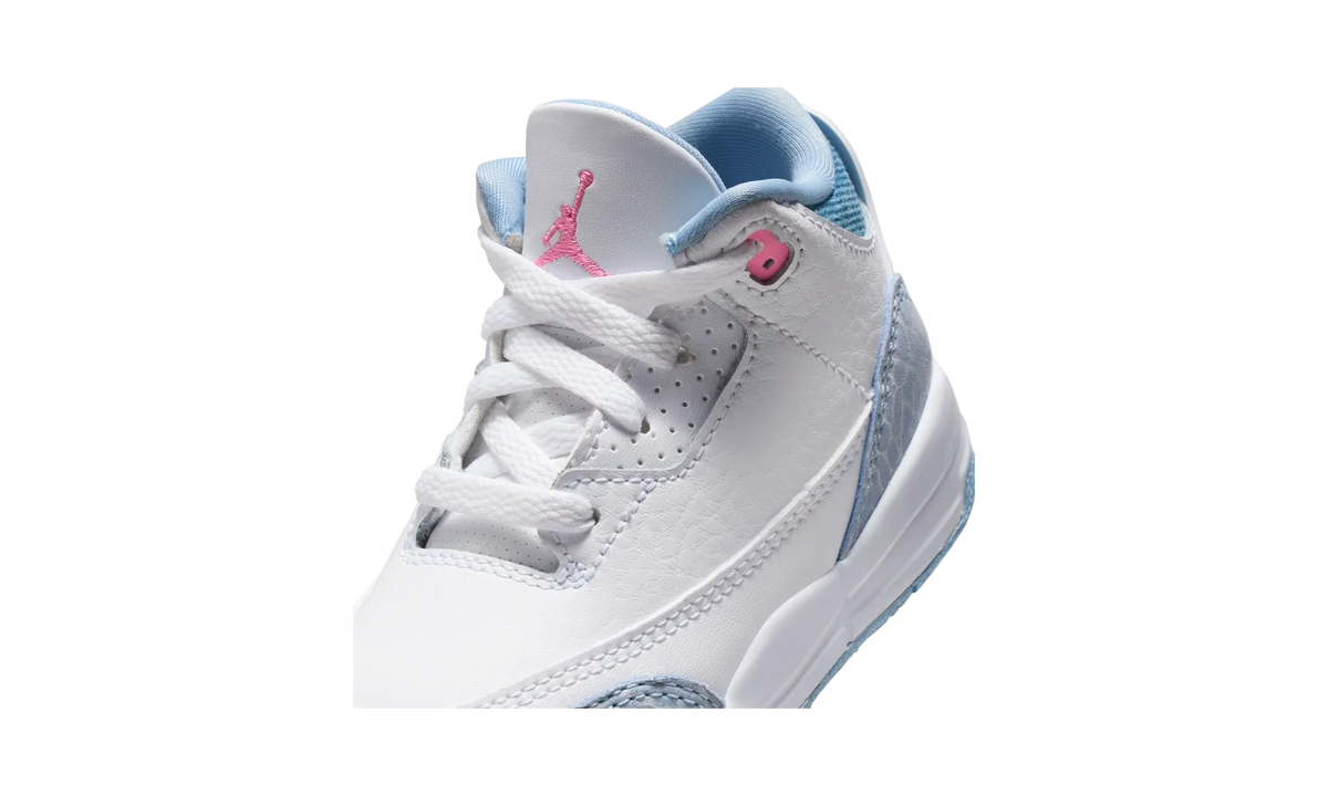 Overkicks - Air Jordan 3 Retro White Cobalt Bliss (TD) (HQ0782-101) - imagen 7