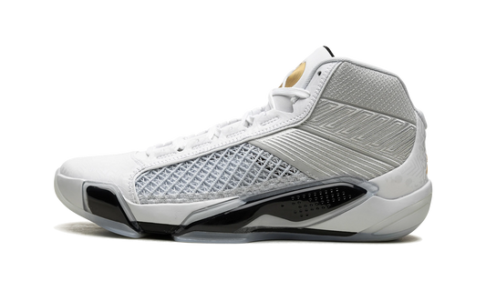 Overkicks - Air Jordan 38 FIBA (Clear Sole) (FN7481-100) - vista lateral