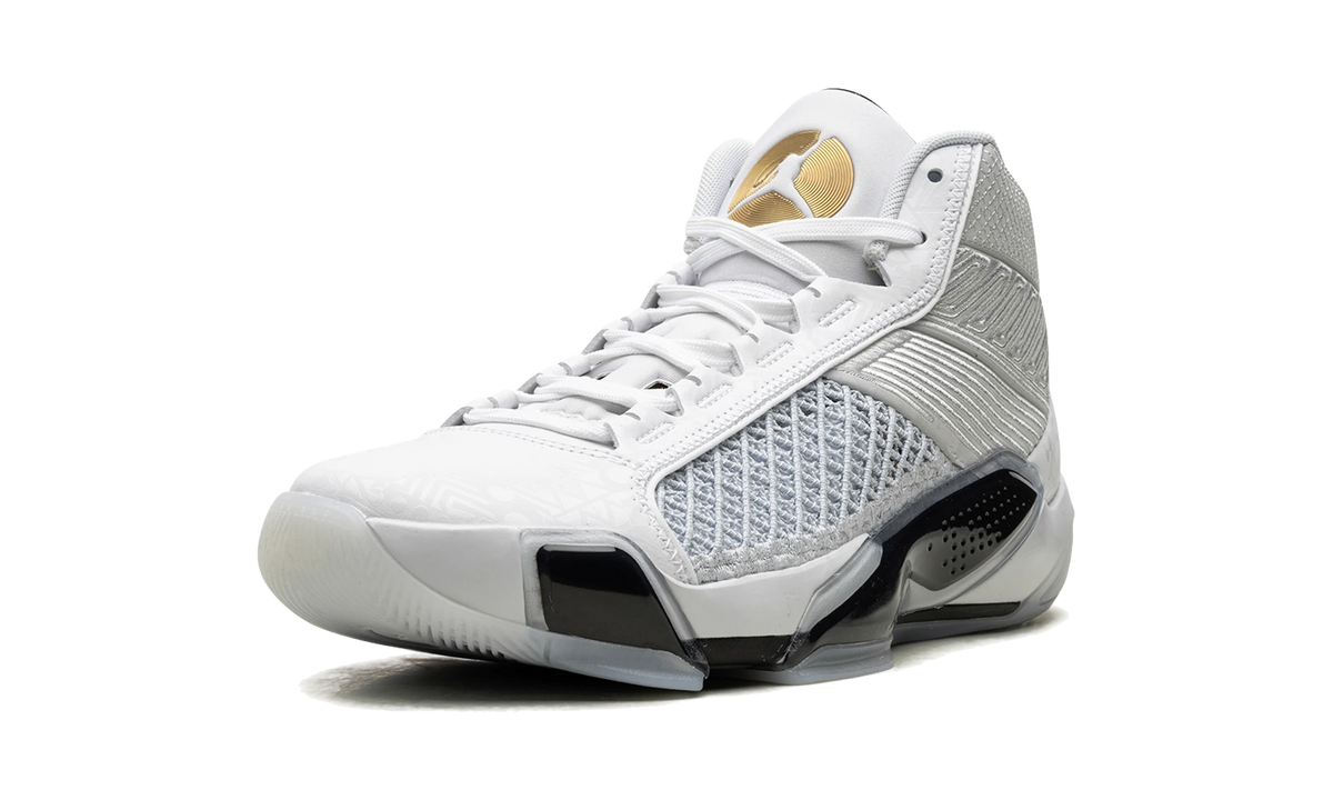 Overkicks - Air Jordan 38 FIBA (Clear Sole) (FN7481-100) - detalle suela