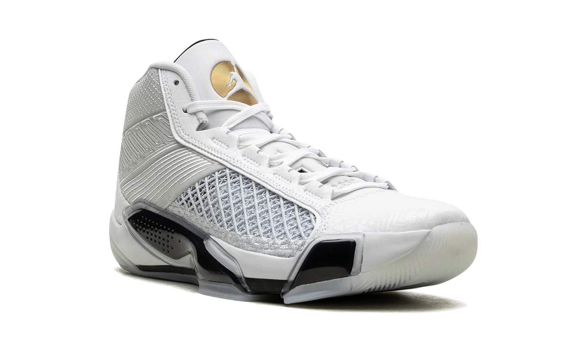 Overkicks - Air Jordan 38 FIBA (Clear Sole) (FN7481-100) - detalle lateral interior