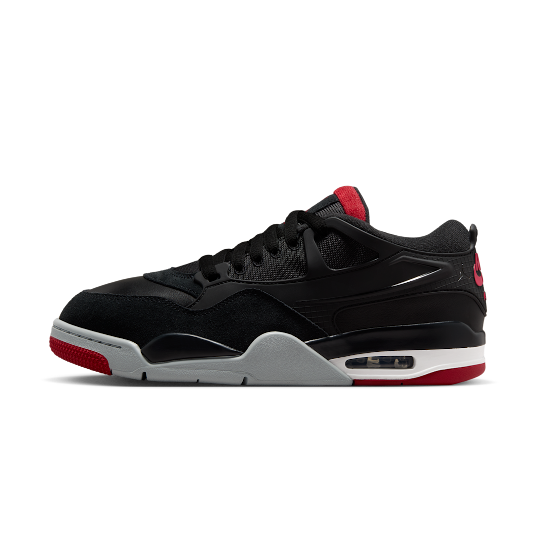 Overkicks - Air Jordan 4 RM Black Cement (FQ7939-061) - vista lateral