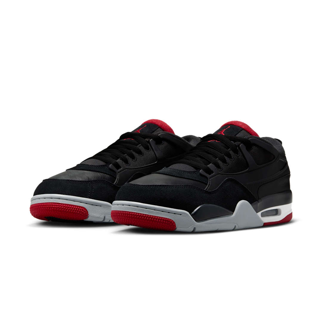 Overkicks - Air Jordan 4 RM Black Cement (FQ7939-061) - vista trasera