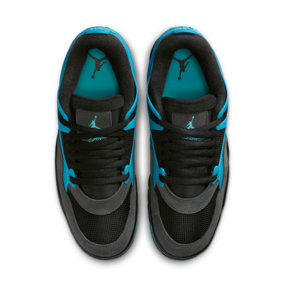 Overkicks - Air Jordan 4 RM Black Gamma Blue (FQ7939-040) - par completo
