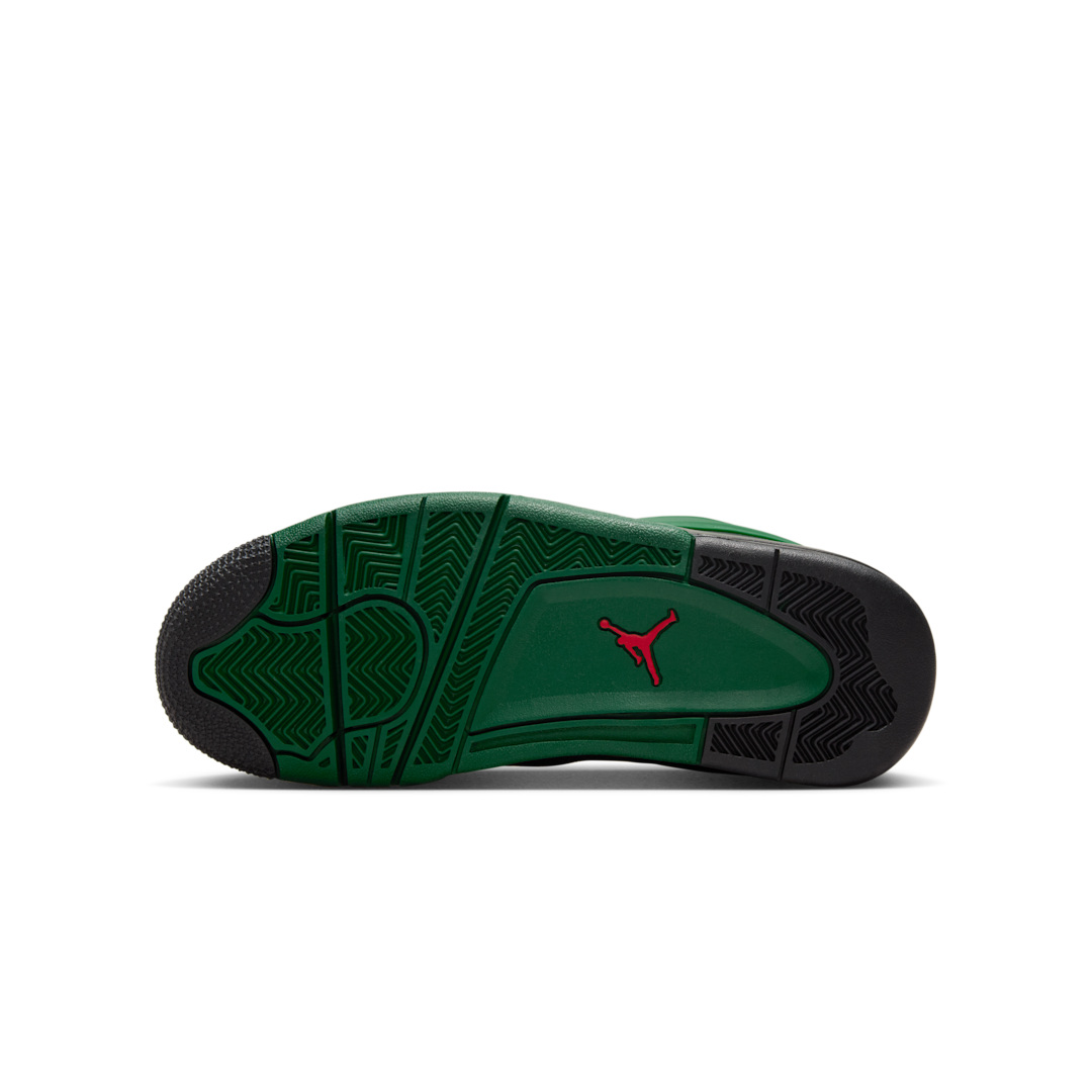 Overkicks - Air Jordan 4 RM Black Gorge Green Varsity Red (GS) (FQ7938-003) - imagen 4
