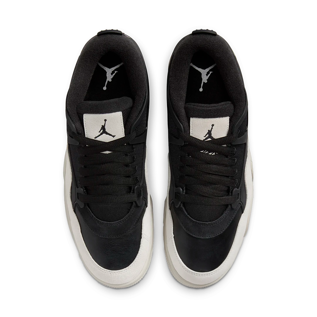 Overkicks - Air Jordan 4 RM Black Light Bone (FQ7939-001) - par completo