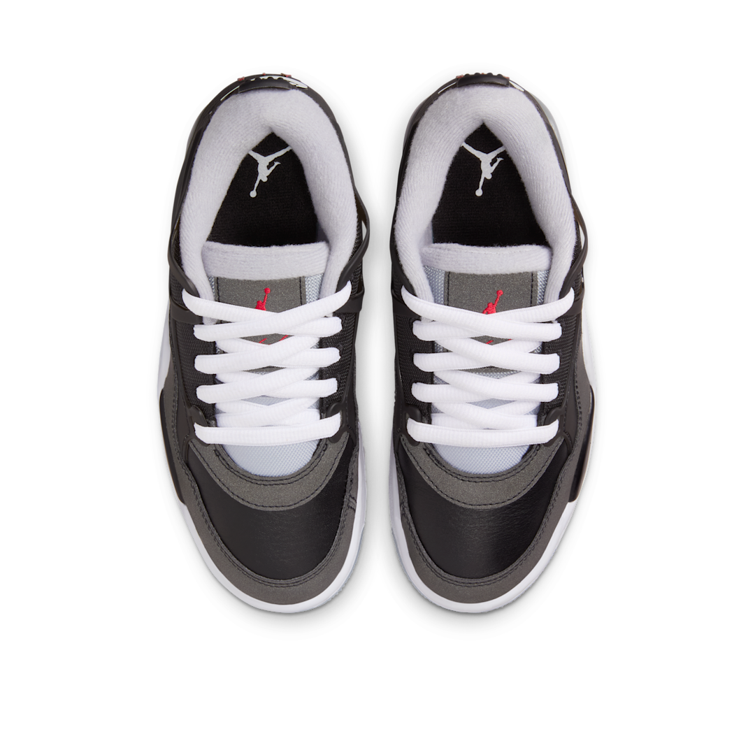 Overkicks - Air Jordan 4 RM Black Metallic (GS) (HV5187-010) - imagen 3